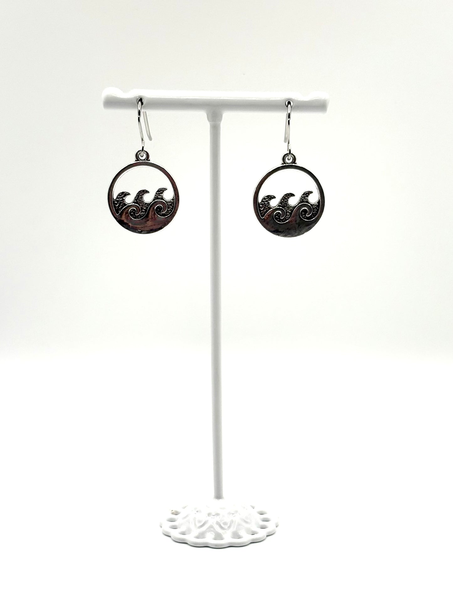 3D Wave Earrings