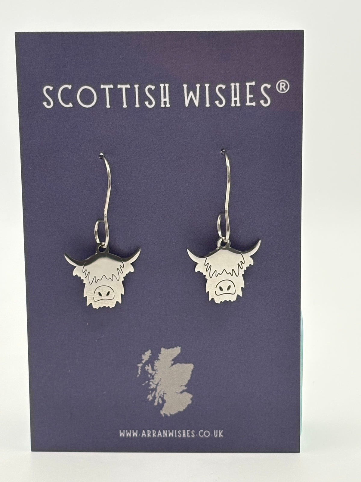 Highland Coo Earrings