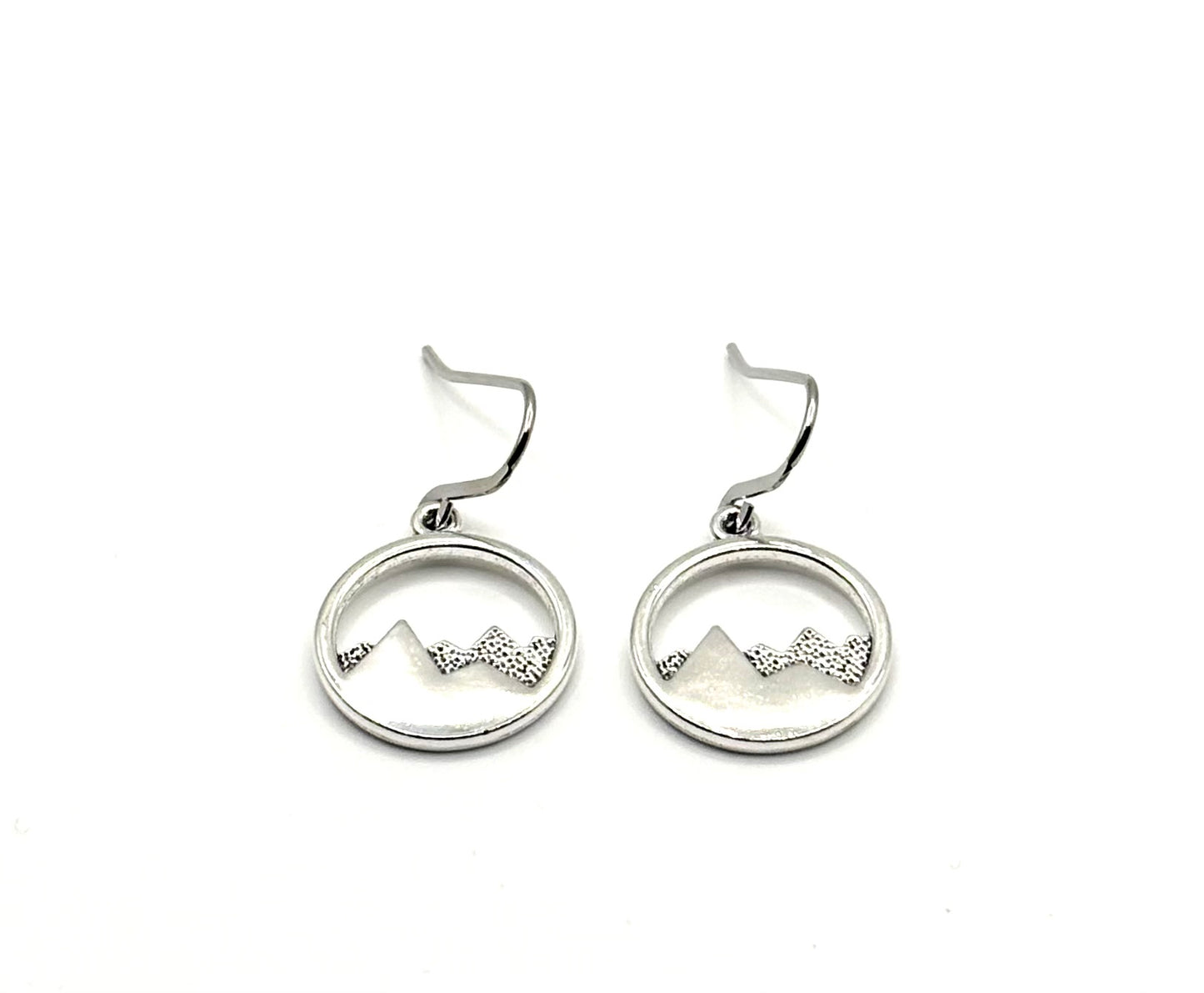 3D Mountain Earrings